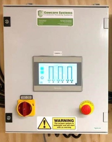 Single phase, 4 Winch Control Panel - Cowcare Systems