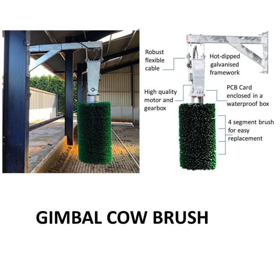 Gimbal Cow Brush  - Cowcare Systems